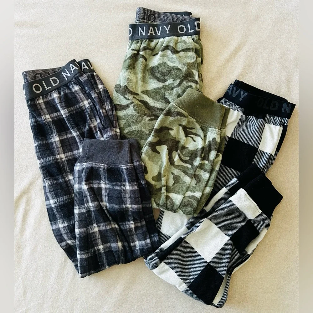 Old Navy Boys Pajama PJ Pants (3) - Picture 1 of 8